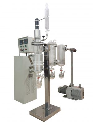 Laboratory type thin film evaporator